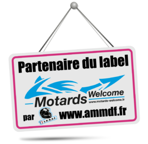 enseigne motards welcome